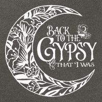 Back to The Gypsy That I Was Cotton Canvas Backpack