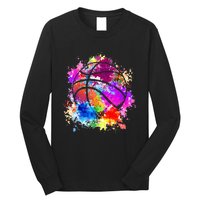 Basketball Teenagers Teens Women Baller Dunking Long Sleeve Shirt