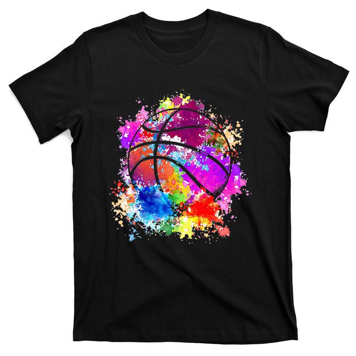 Basketball Teenagers Teens Women Baller Dunking T-Shirt