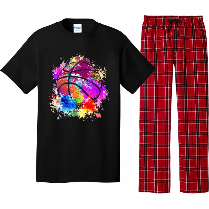 Basketball Teenagers Teens Women Baller Dunking Pajama Set