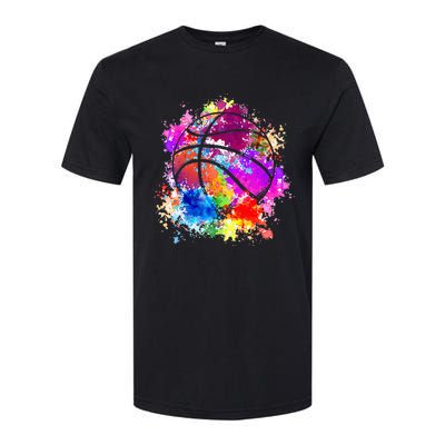 Basketball Teenagers Teens Women Baller Dunking Softstyle CVC T-Shirt