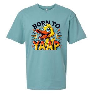 Born To Tap Yapp Funny Silly Goose Honk Professional Yapper Sueded Cloud Jersey T-Shirt