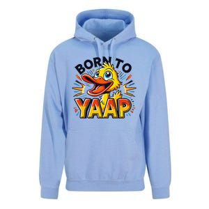 Born To Tap Yapp Funny Silly Goose Honk Professional Yapper Unisex Surf Hoodie