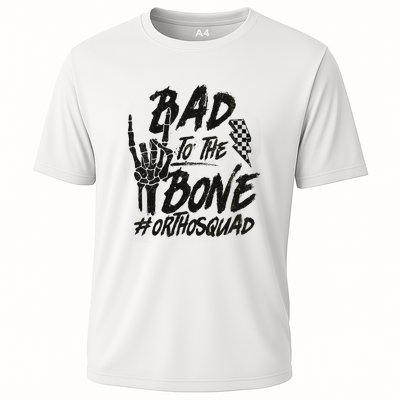 Bad To The Bone Ortho Squad Orthopedic Nurse Trauma Nurse Cooling Performance Crew T-Shirt