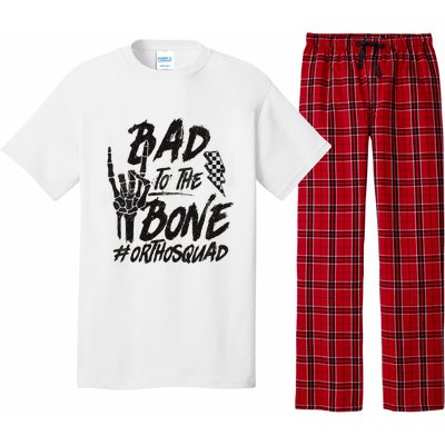 Bad To The Bone Ortho Squad Orthopedic Nurse Trauma Nurse Pajama Set