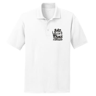 Bad To The Bone Ortho Squad Orthopedic Nurse Trauma Nurse PosiCharge RacerMesh Polo