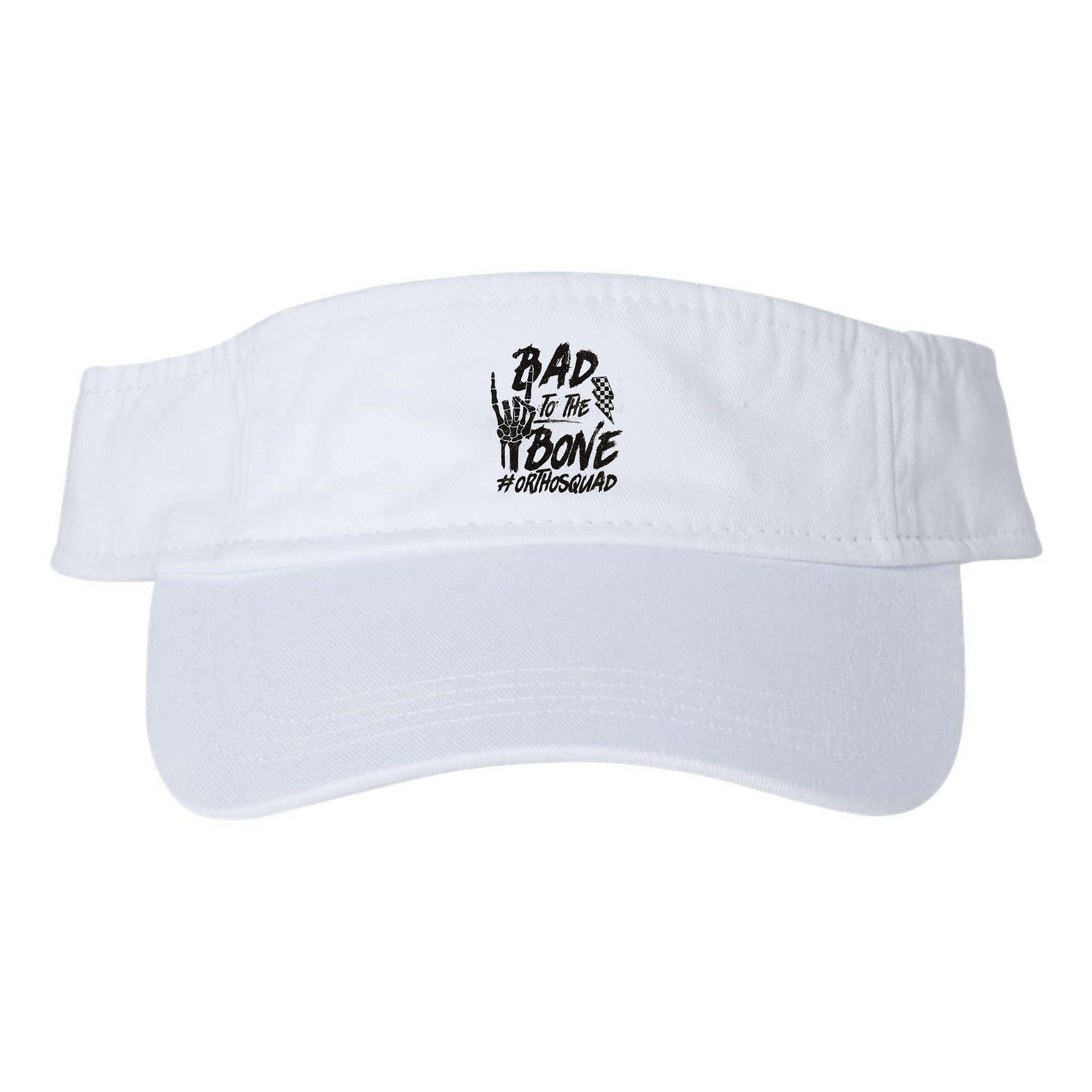 Bad To The Bone Ortho Squad Orthopedic Nurse Trauma Nurse Visor