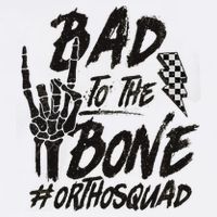 Bad To The Bone Ortho Squad Orthopedic Nurse Trauma Nurse Visor