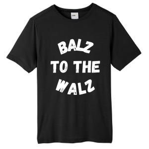 Balz To The Walz Gift Tall Fusion ChromaSoft Performance T-Shirt