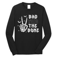 Bad Two The Bone Birthday 2nd 2 Years Old Birthday Boy Girl Long Sleeve Shirt