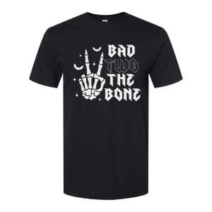 Bad Two The Bone Birthday 2nd 2 Years Old Birthday Boy Girl Softstyle CVC T-Shirt