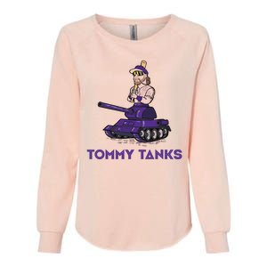 Baseball Tommy Tanks Funny Womens California Wash Sweatshirt