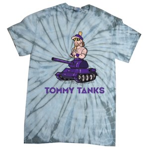 Baseball Tommy Tanks Funny Tie-Dye T-Shirt