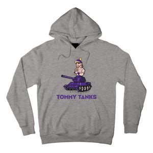 Baseball Tommy Tanks Funny Tall Hoodie