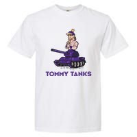 Baseball Tommy Tanks Funny Garment-Dyed Heavyweight T-Shirt