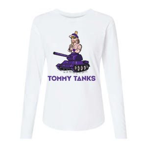 Baseball Tommy Tanks Funny Womens Cotton Relaxed Long Sleeve T-Shirt