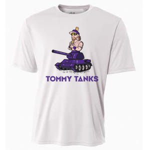 Baseball Tommy Tanks Funny Cooling Performance Crew T-Shirt