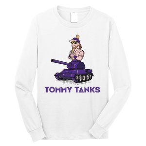 Baseball Tommy Tanks Funny Long Sleeve Shirt