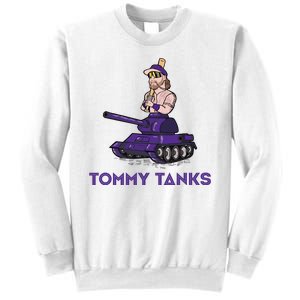 Baseball Tommy Tanks Funny Sweatshirt