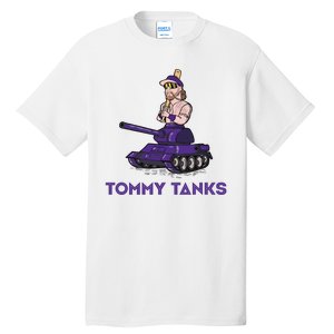 Baseball Tommy Tanks Funny Tall T-Shirt