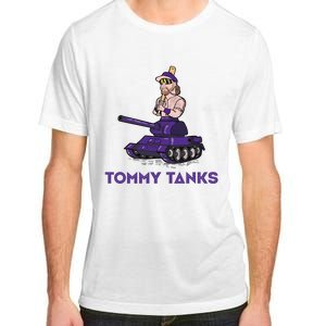 Baseball Tommy Tanks Funny Adult ChromaSoft Performance T-Shirt