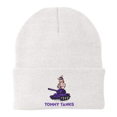 Baseball Tommy Tanks Funny Beanie