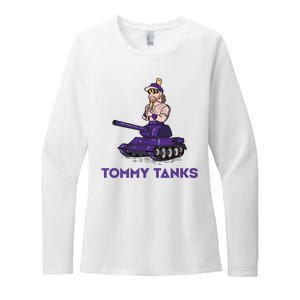 Baseball Tommy Tanks Funny Womens CVC Long Sleeve Shirt