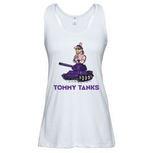 Baseball Tommy Tanks Funny Ladies Essential Flowy Tank