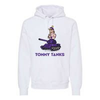 Baseball Tommy Tanks Funny Premium Hoodie