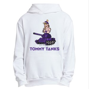 Baseball Tommy Tanks Funny Urban Pullover Hoodie