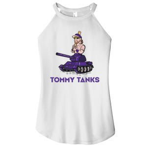 Baseball Tommy Tanks Funny Women's Perfect Tri Rocker Tank