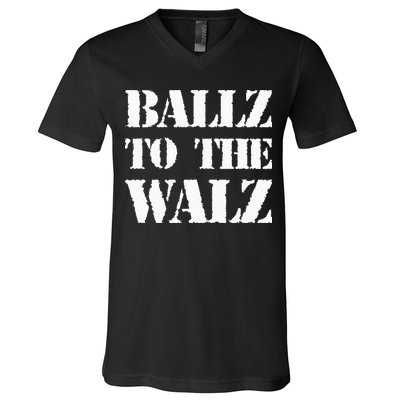 Ballz To The Walz V-Neck T-Shirt