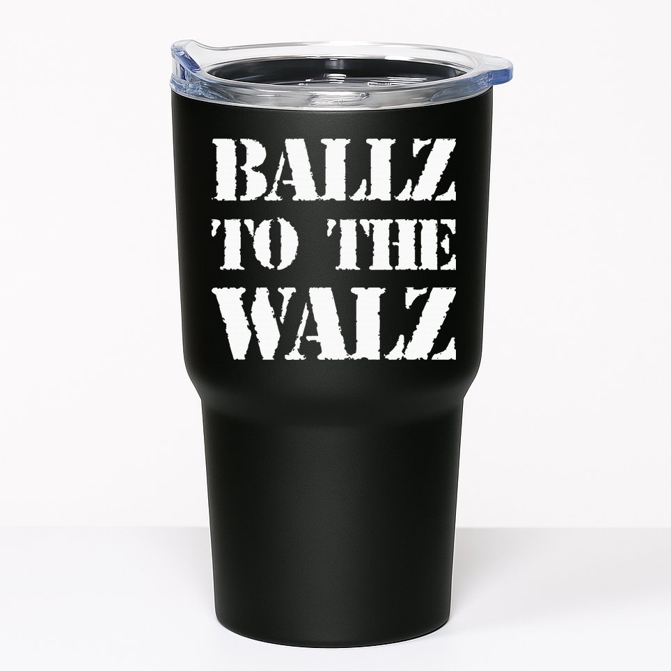 Ballz To The Walz Tumbler