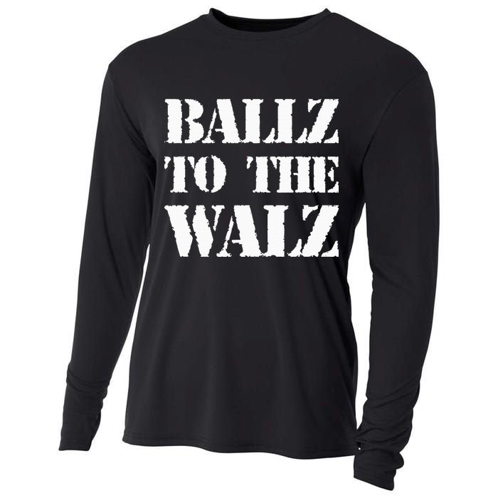 Ballz To The Walz Cooling Performance Long Sleeve Crew