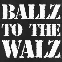 Ballz To The Walz Golf Towel
