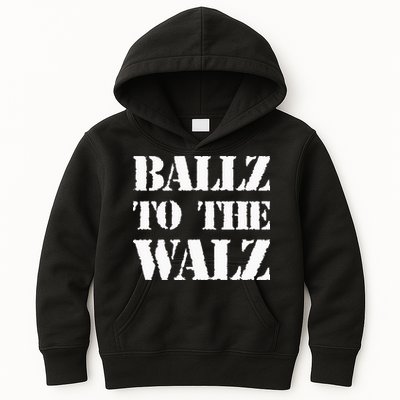 Ballz To The Walz Kids Hoodie