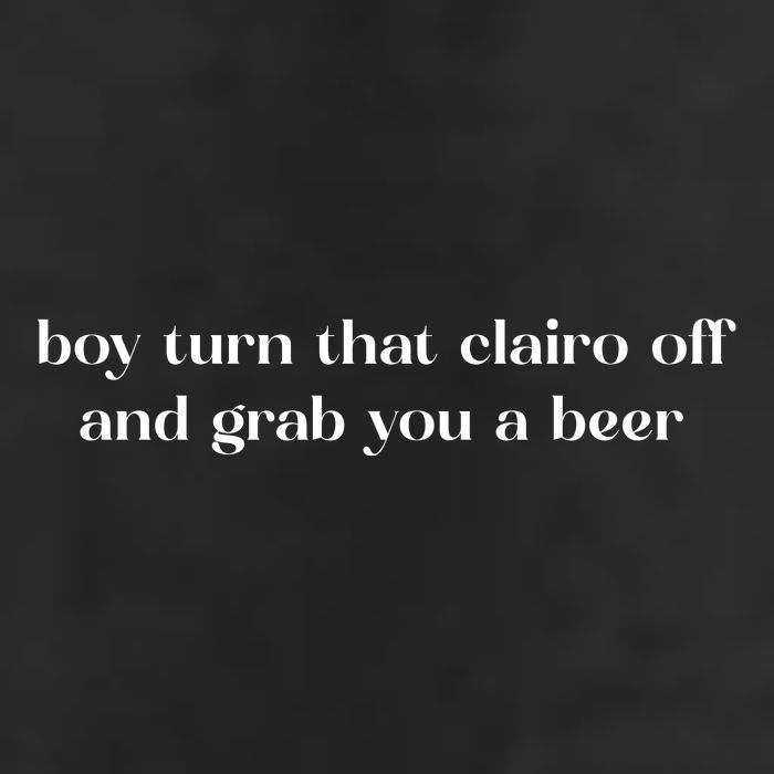 Boy Turn That Clairo Off And Grab You A Beer Golf Towel