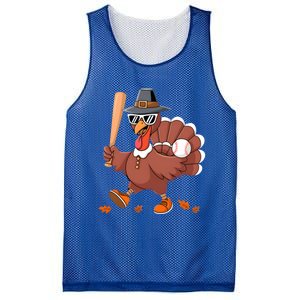 Baseball Turkey Thanksgiving Gift Mom Gift Mesh Reversible Basketball Jersey Tank