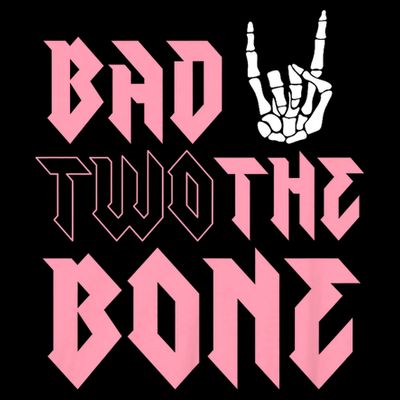 bad Two the Bone Shirt 2nd Birthday 2 Years Old Birthday T-Shirt T-Shirt