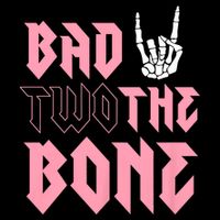 bad Two the Bone Shirt 2nd Birthday 2 Years Old Birthday T-Shirt Toddler T-Shirt
