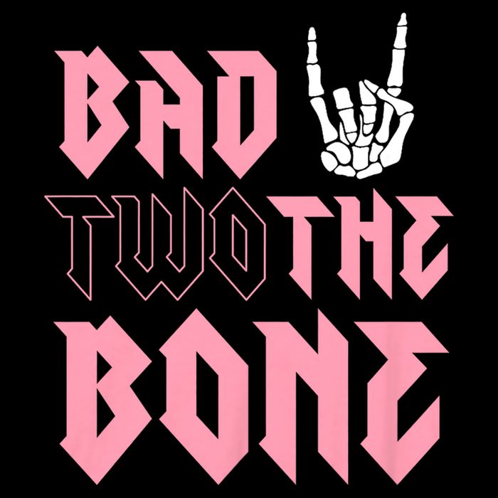 bad Two the Bone Shirt 2nd Birthday 2 Years Old Birthday T-Shirt Toddler T-Shirt