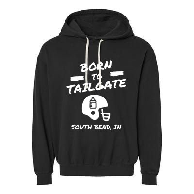 Born To Tailgate Garment-Dyed Fleece Hoodie