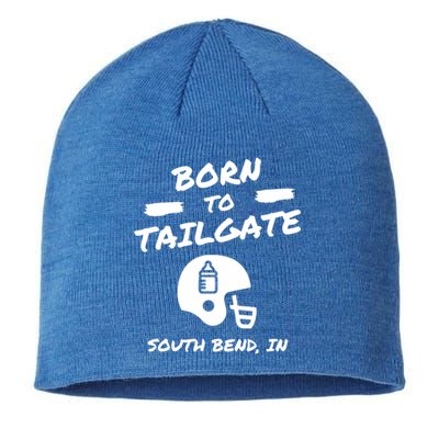 Born To Tailgate Sustainable Beanie