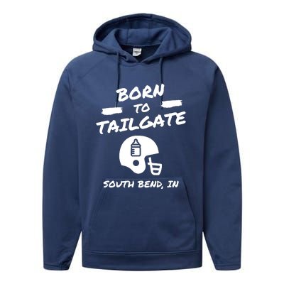 Born To Tailgate Performance Fleece Hoodie