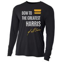 Bow To The Greatest Harris Of All Time First Given Name Cooling Performance Long Sleeve Crew