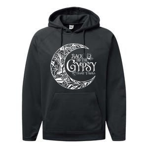 Back To The Gypsy That I Was Performance Fleece Hoodie