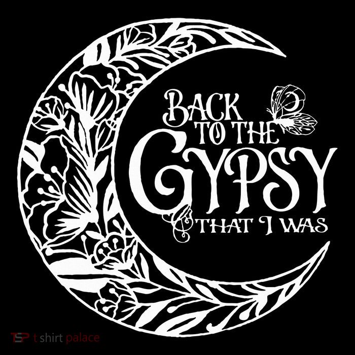 Back To The Gypsy That I Was Drawstring Bag