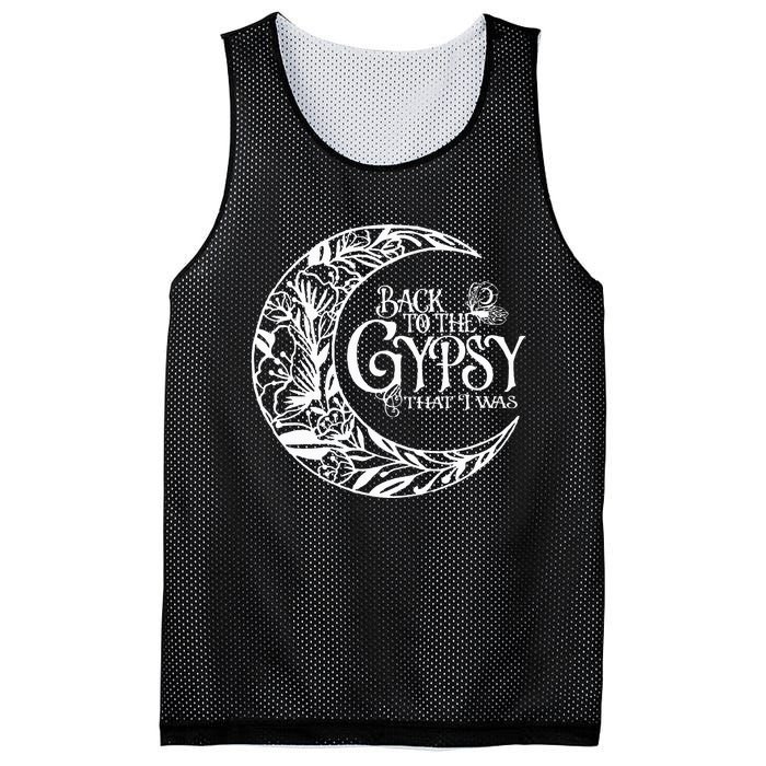 Back To The Gypsy That I Was Mesh Reversible Basketball Jersey Tank