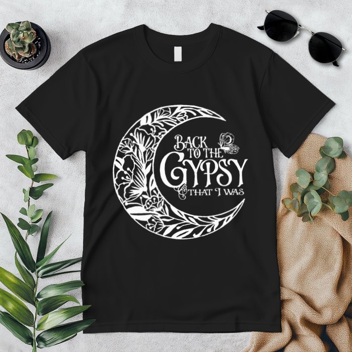 Back To The Gypsy That I Was Premium T-Shirt