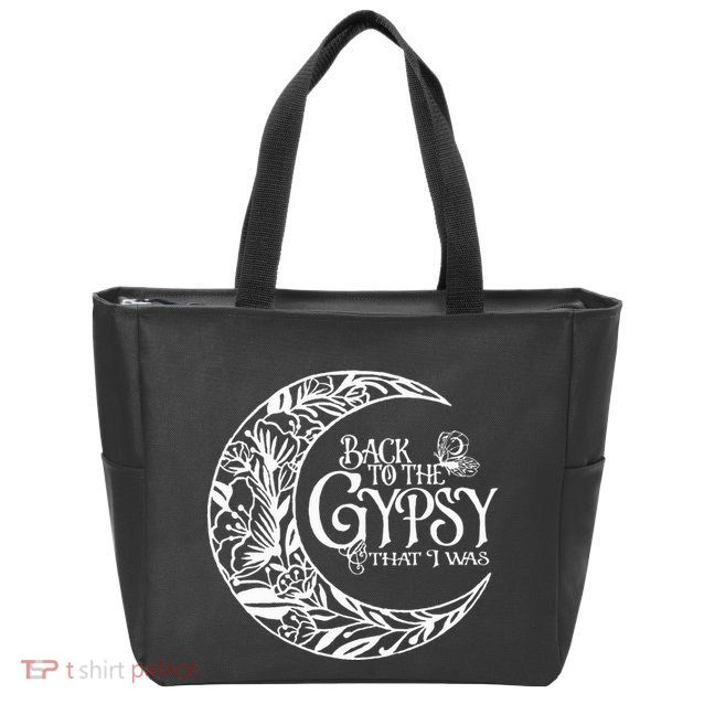 Back To The Gypsy That I Was Zip Tote Bag
